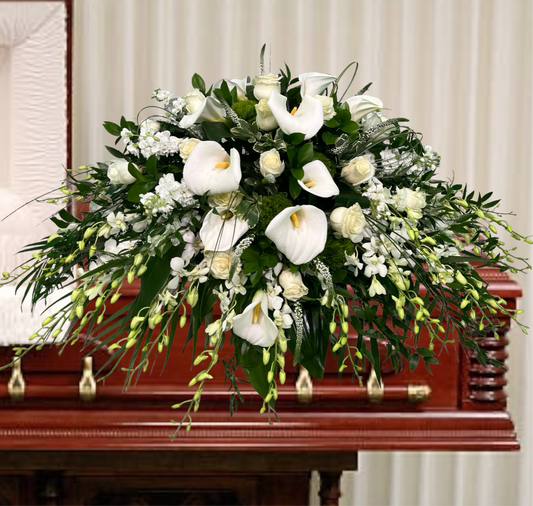 Elegance and Grace Casket Spray