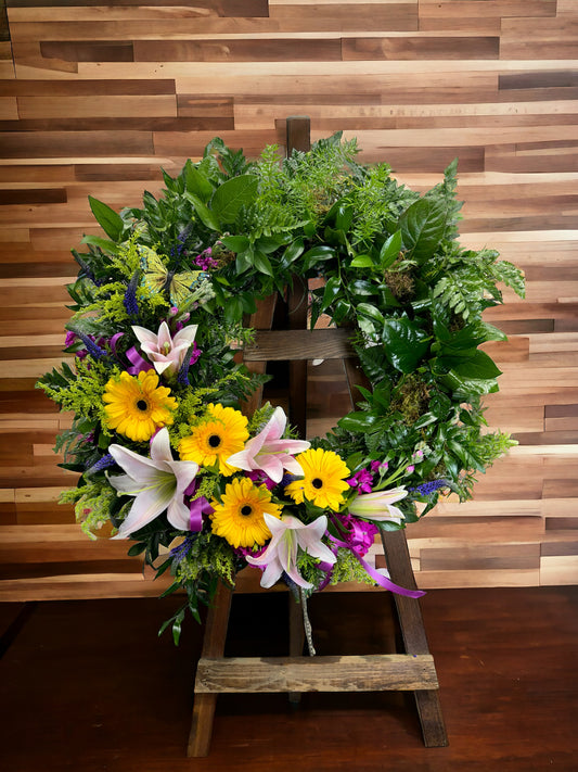 Garden Path Wreath