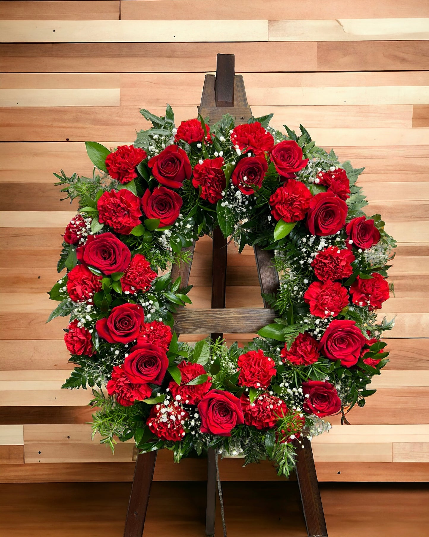 Rosy Red Wreath