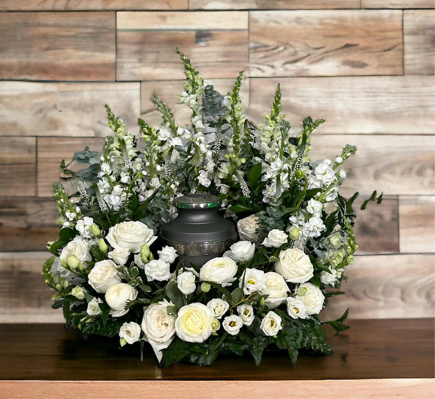 Classic Farewell Urn Wreath