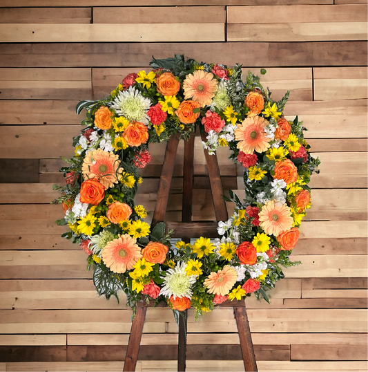 Sun Kissed Memories Wreath