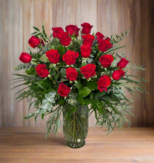 Two Dozen Red Roses