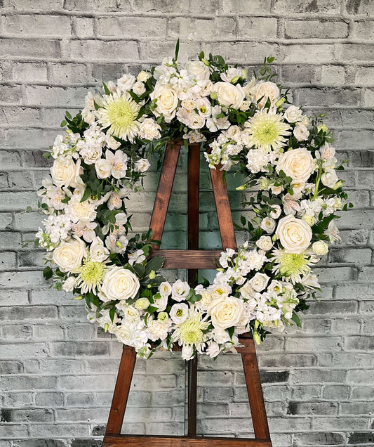 Classic Farewell Wreath