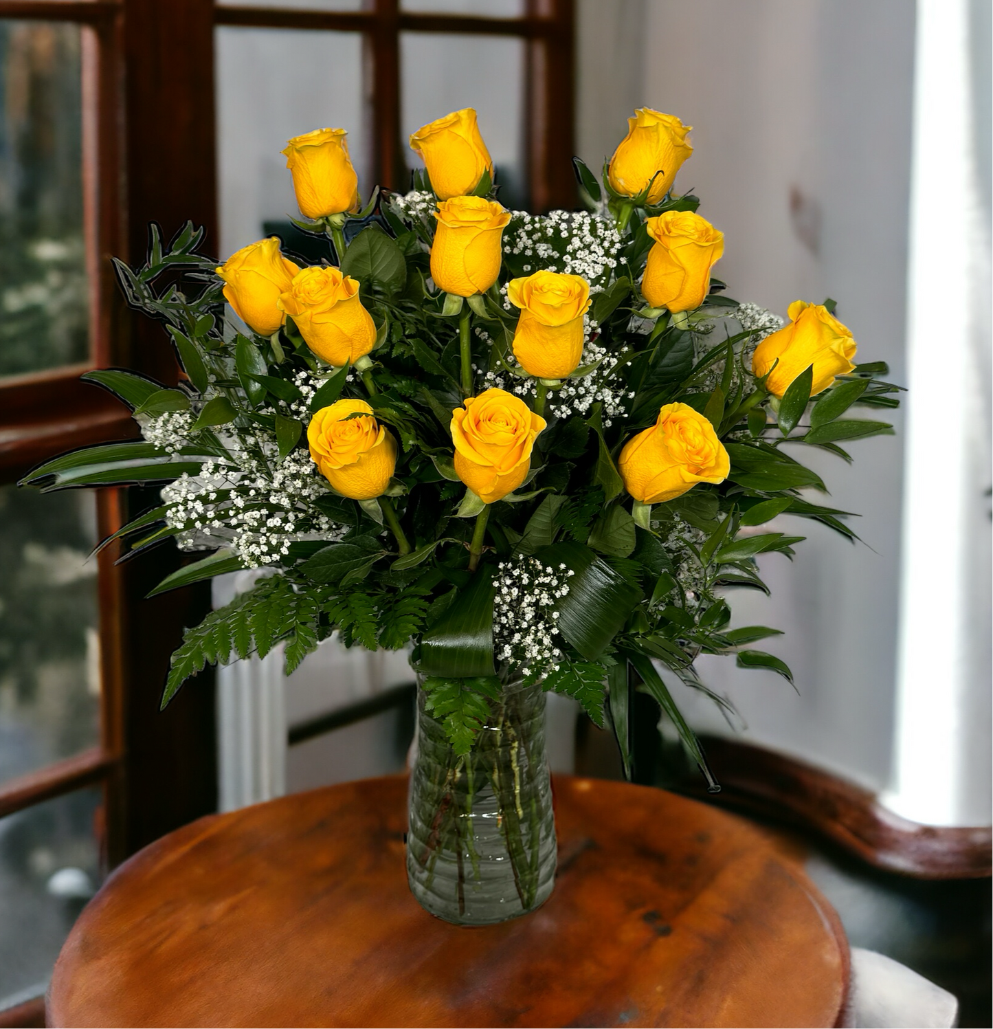 Dozen Yellow Roses