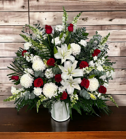 Elegant Blooms of Comfort Tribute