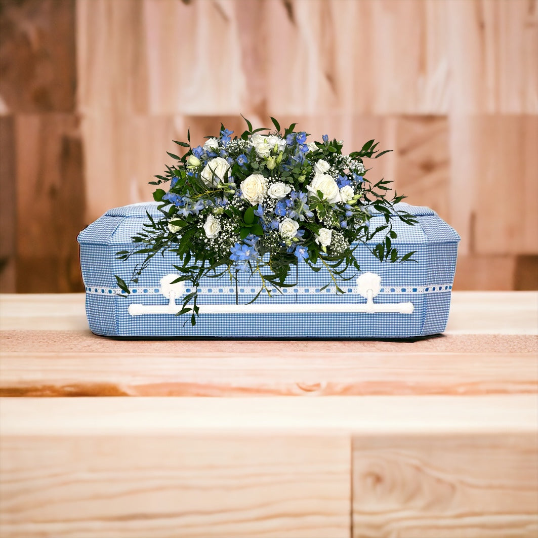 Infant Casket Spray - Blue